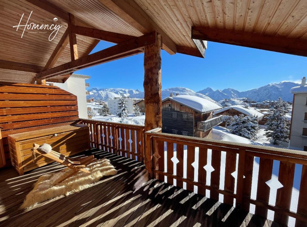 Homency - Chalet Jepima II Alpe d'Huez Exteriör bild